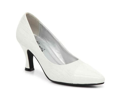 white pumps at dsw|More.